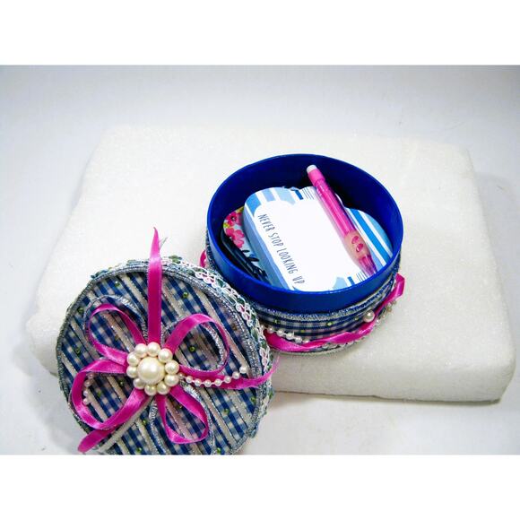 Handmade Keepsake Prayer Box for Mementos Photos Trinkets Jewelry Desk Items - Picture 8 of 10